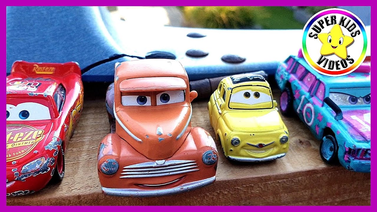 Vrijgekomen Instrueren liter Auto Kinderfilmpjes ☆ Speelgoed Auto's Racen op Glijbaan voor Kinderen ☆  Cars Toys Racing on Slide - YouTube