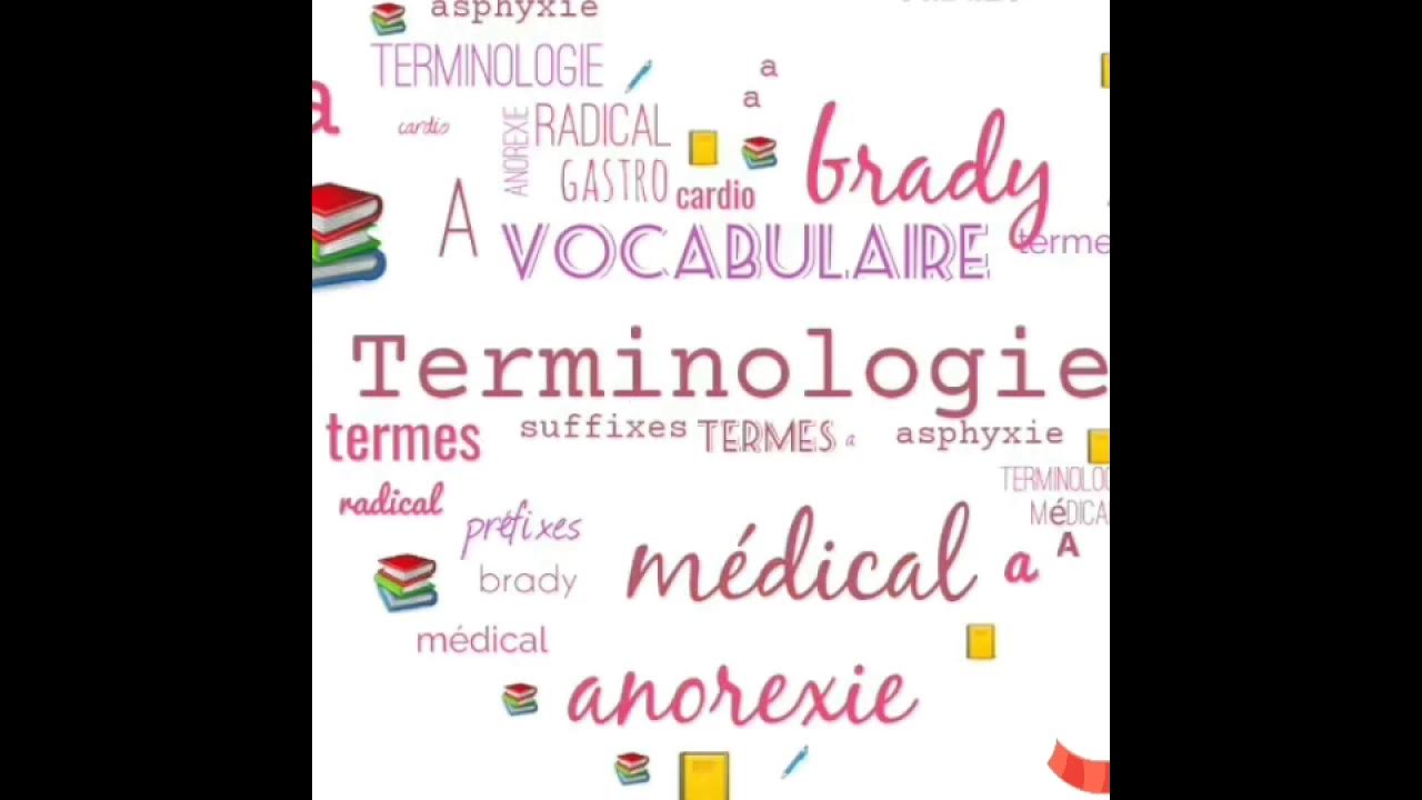 Terminologie Medicale Tableau Des Suffixes Prefixes Et Racines Terminologie medical(introduction) - YouTube