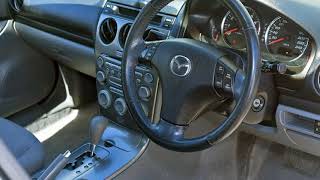 2003 Mazda 6 GG1031 Classic Silver 4 Speed Automatic Sedan