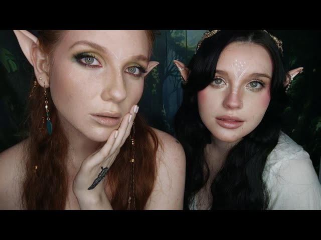 ASMR Fantasy Roleplay | Kind forest elves heal you 💖 Collab with @Ella_BeanVlogs