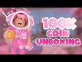 100k Coins Unboxing! In Murder Mystery 2!