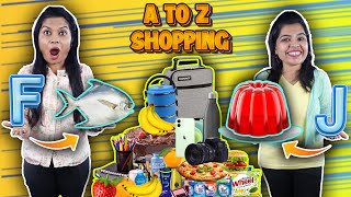 Weirdest A to Z Shopping Challenge | Hungry Birds