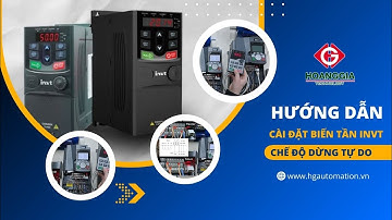 Hướng dẫn cài đặt chế độ dừng tự do trên biến tần INVT