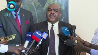 شاهد تصريح :دعلي جدو وزير التجارة والتموين السوداني حول اتفاق فتح 4 معابر حدودية بين جوبا والخرطوم