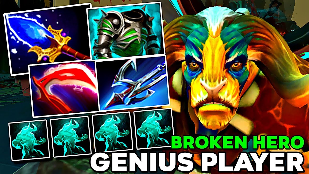 Elder Titan Genius Player Scepter Build Broken Hero — профессиональный рейтинговый геймплей Dota 2