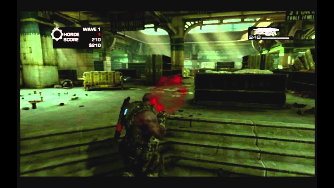 Gears of War 3 Horde Mode Solo Insane YouTube