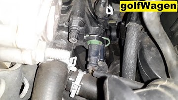 Ford Focus mk3 engine coolant temperature sensor replacement