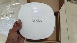 Unboxing Aruba Ap-515 Rw Unified Ap, 802.11Ax Wi-Fi 6