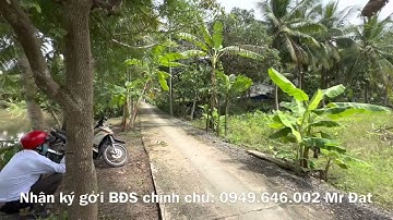 Số 92👉1400m2 có 125 thổ cư với 21 mét mặt tiền đường xe hơi giá chỉ 1 tỷ 50 triệu, P3, TP Vị Thanh