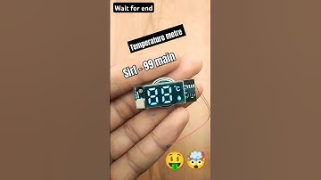 New type Digital Temperature metre testing, Thermometer#trending video#experiment#viral shorts