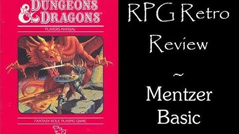 RPG Retro Review: Dungeons and Dragons Basic 1983 (Mentzer)