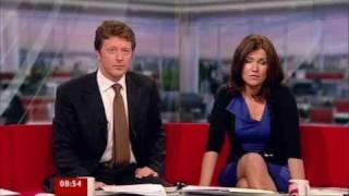 Susanna Reid Tight Blue Dress