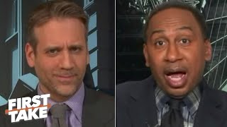 Stephen A. shuts down Max’s take on the Patriots being better without Tom Brady | First Take