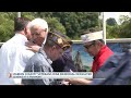 Veterans war memorial and mural dedicated in Fairmont