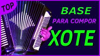 Video thumbnail of "Base de forró para compor (Xote)"
