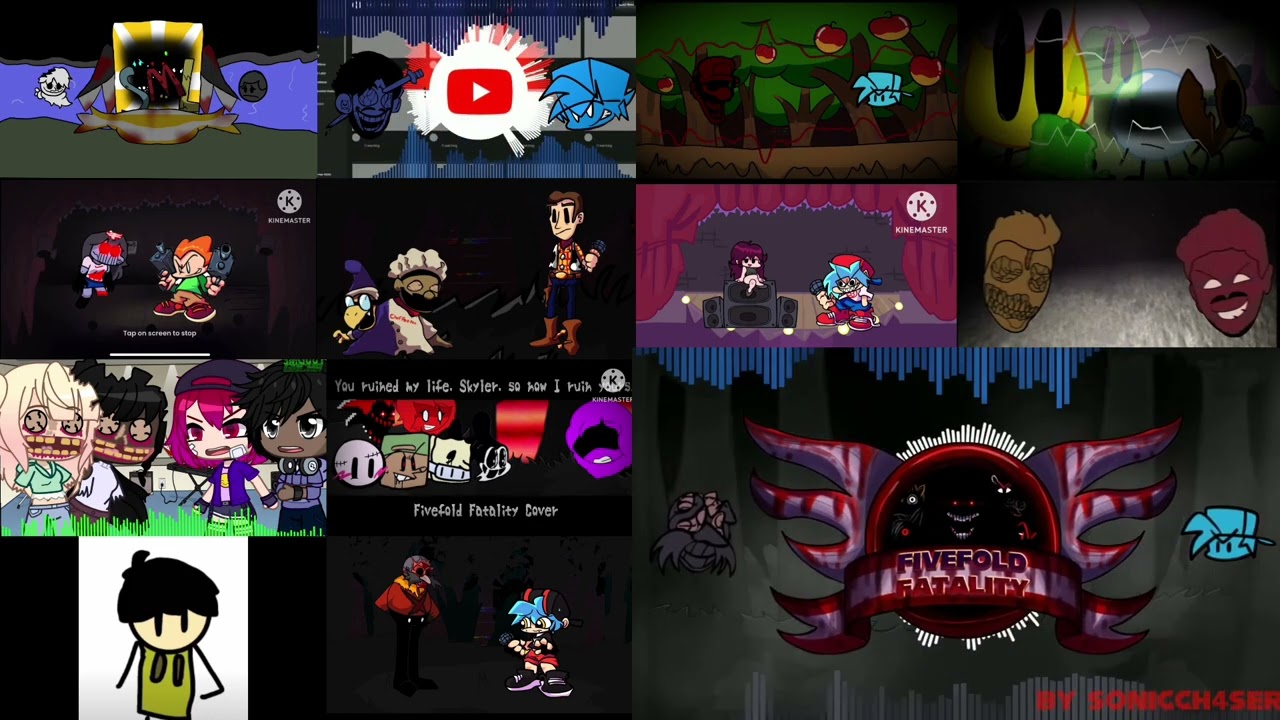 (FNF) [REQUESTED] FiveFold Fatality but it’s a mashup of 13