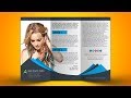 How to Design Trifold Brochure - Photoshop CC 2018 Tutorial