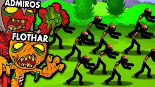 STICK WAR MULTIPLAYER 2vs2 - TO POŁĄCZENIE WYGRYWA WSZYSTKIE GRY! ARMIA ZOMBIE screenshot 2