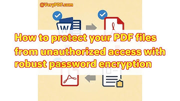 How to protect your PDF files from unauthorized access with robust password encryption