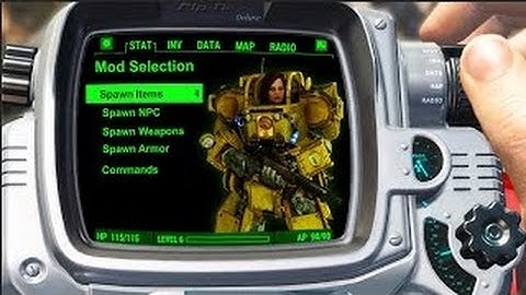 Fallout 4 Showcase Spawn Items Mod Xbox one!!!