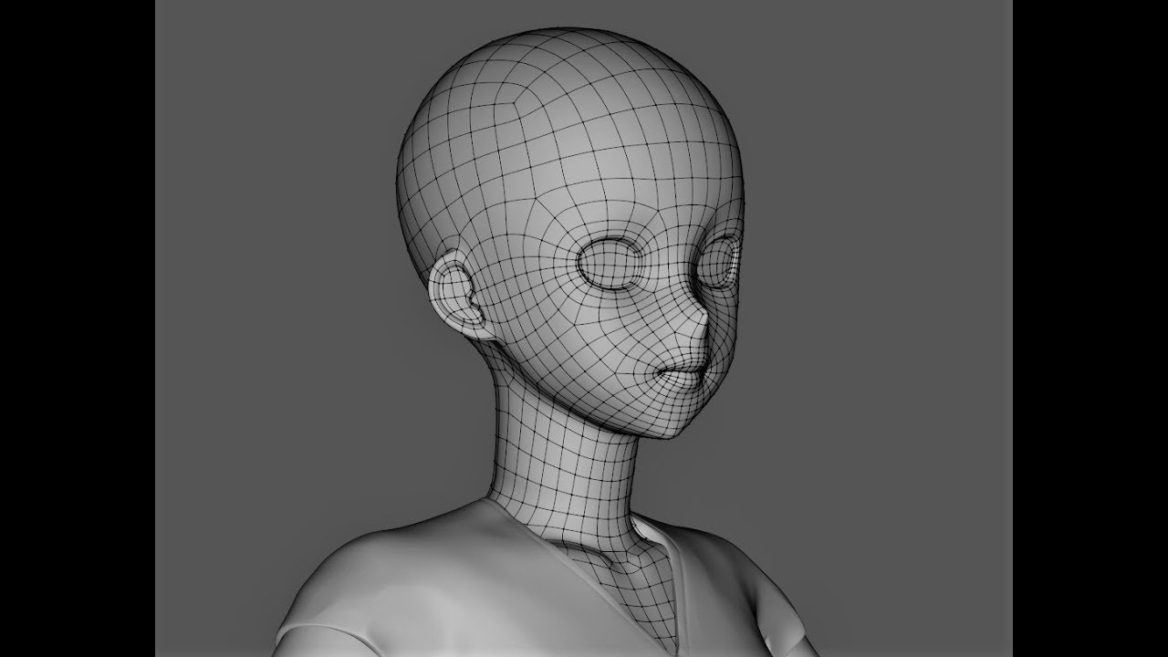 A Better Face Tutorial Blender 3d Model Face Topology - vrogue.co