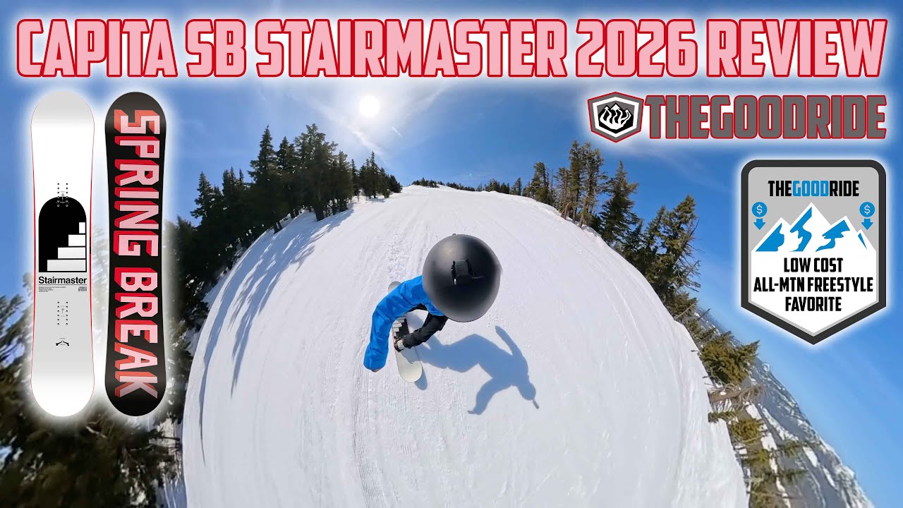 Capita Spring Break Stairmaster Snowboard Review - More Than Just