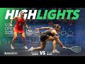 🇺🇸 A. Sobhy v Alves 🇫🇷 | U.S. Open 2025 | ROUND 1 HIGHLIGHTS
