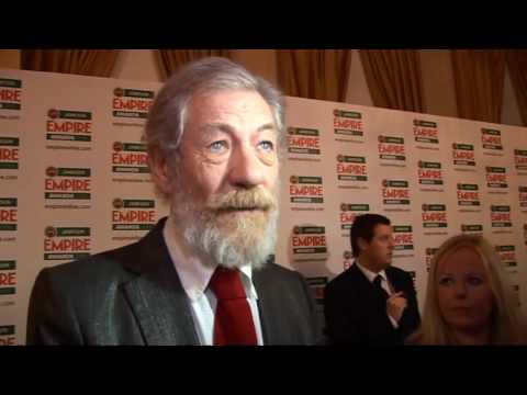 Sir Ian McKellen reveals how pleased he is JRR Tolkien's Lord of the Rings prequel, The Hobbit is finally being made into a film. Submit your videos at itn.co.uk . Follow us on twitter at twitter.com .