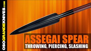 Cold Steel Assegai Spear Testing Thrusting-Throwing-Slashing | OsoGrandeKnives Cold Steel Assegai Spear Testing Thrusting-Throwing-Slashing | OsoGrandeKnives
