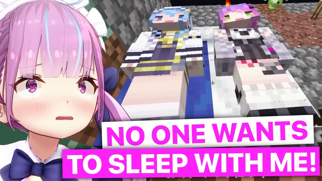 No One Wants To Sleep With Aqua... (Suisei, Aqua, Towa - StartEnd / Hololive) [Eng Subs]