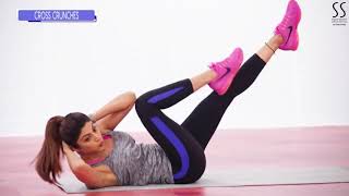 15-Min Core Strengthening Workout (NO EQUIPMENT) | Fitness Programs | Shilpa Shetty Kundra x Digi screenshot 3