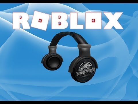 Event How To Get The New Jurassic Park Headphones On Roblox Youtube - roblox jurassic park event headphones