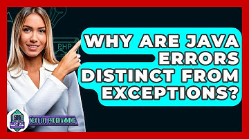 Why Are Java Errors Distinct From Exceptions? - Next LVL Programming