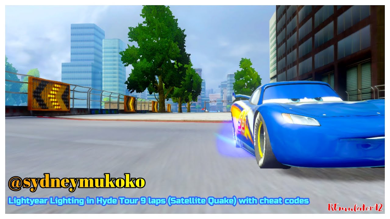 Cars 2 The Video Game Lightyear Lightning Battle Race (Satellite