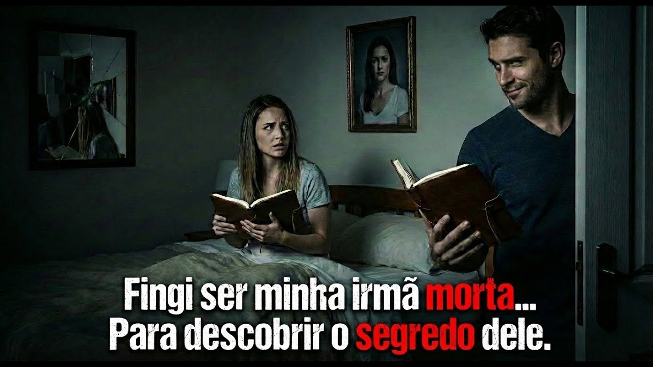 FINGI SER MINHA IRMÃ MORTA PARA ME VINGAR DO MARIDO DELA... MAS ELE DESCOBRIU O DIÁRIO!