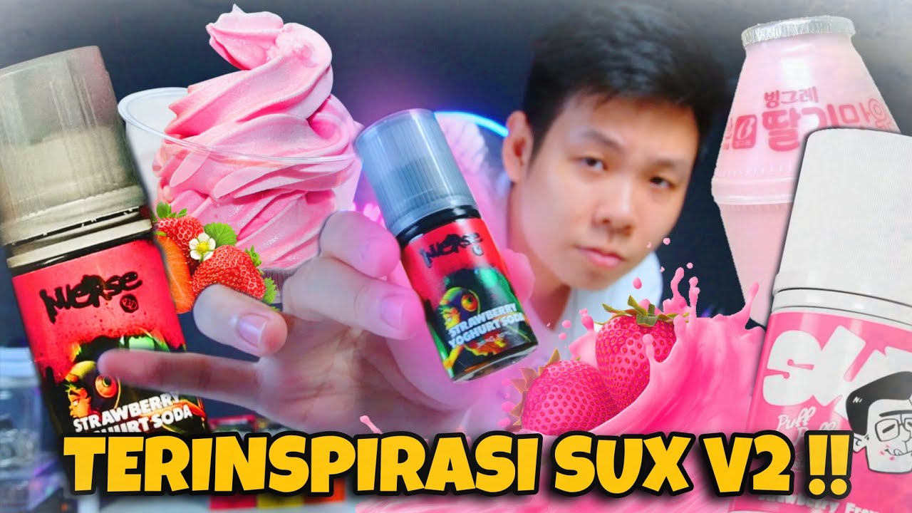 INVERSE STRAWBERRY YOGHURT SODA || MIRIP SUX V2 BANGET ???