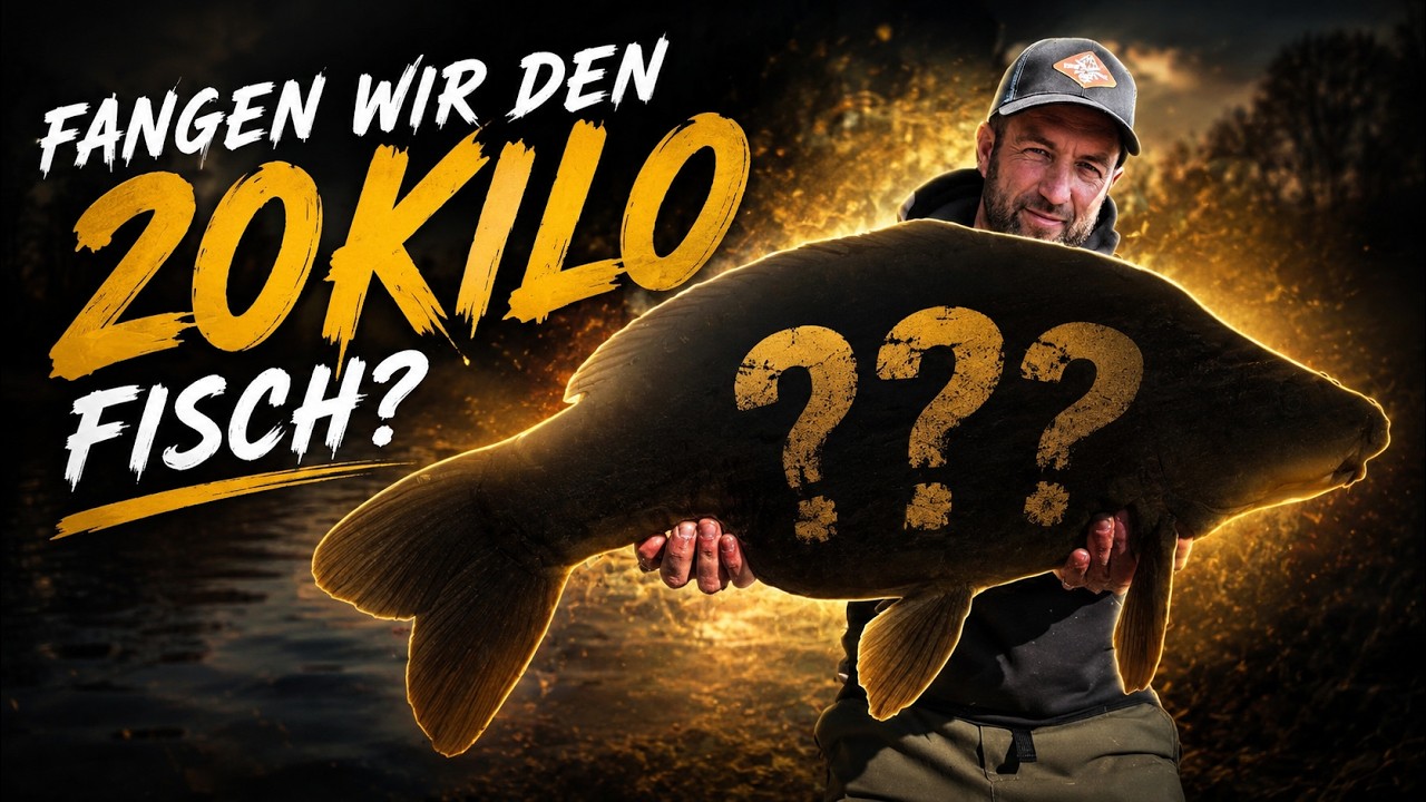 🎣 Fangen wir den 20-Kilo-Fisch? 🎣