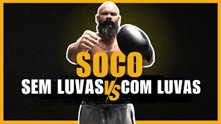 DIFERENÇA DE UM SOCO COM LUVAS E SEM LUVAS 👊🏾🥊