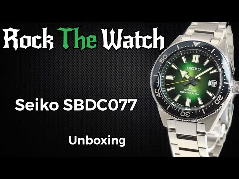 Seiko SBDC077 Unboxing - YouTube