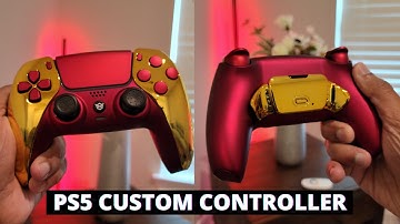 PS5 Custom Controller Modded to work with PS5 and PC