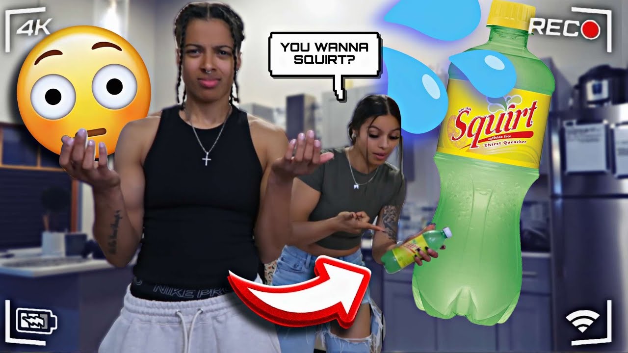 Asking My Girlfriend Does She Wanna SQUIRT🥤To See Her Reaction... - YouTube