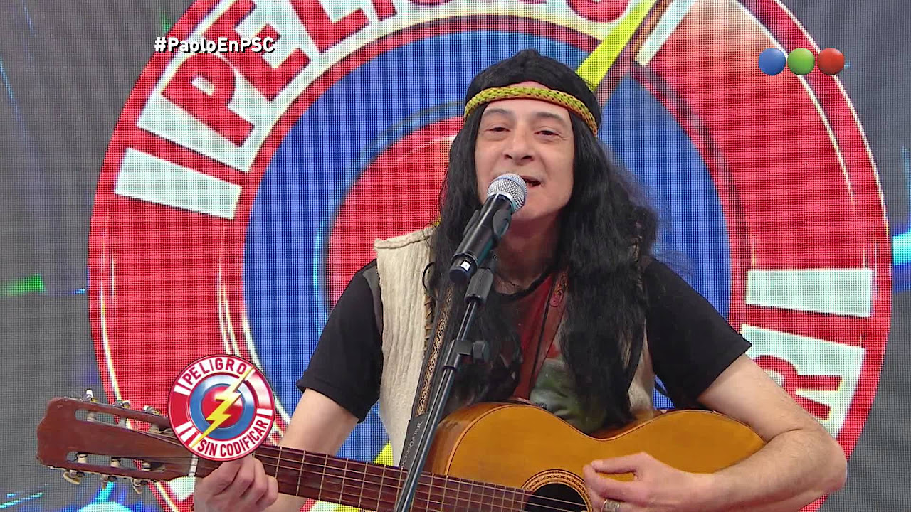 Paolo el rockero canta en vivo   Peligro Sin Codificar