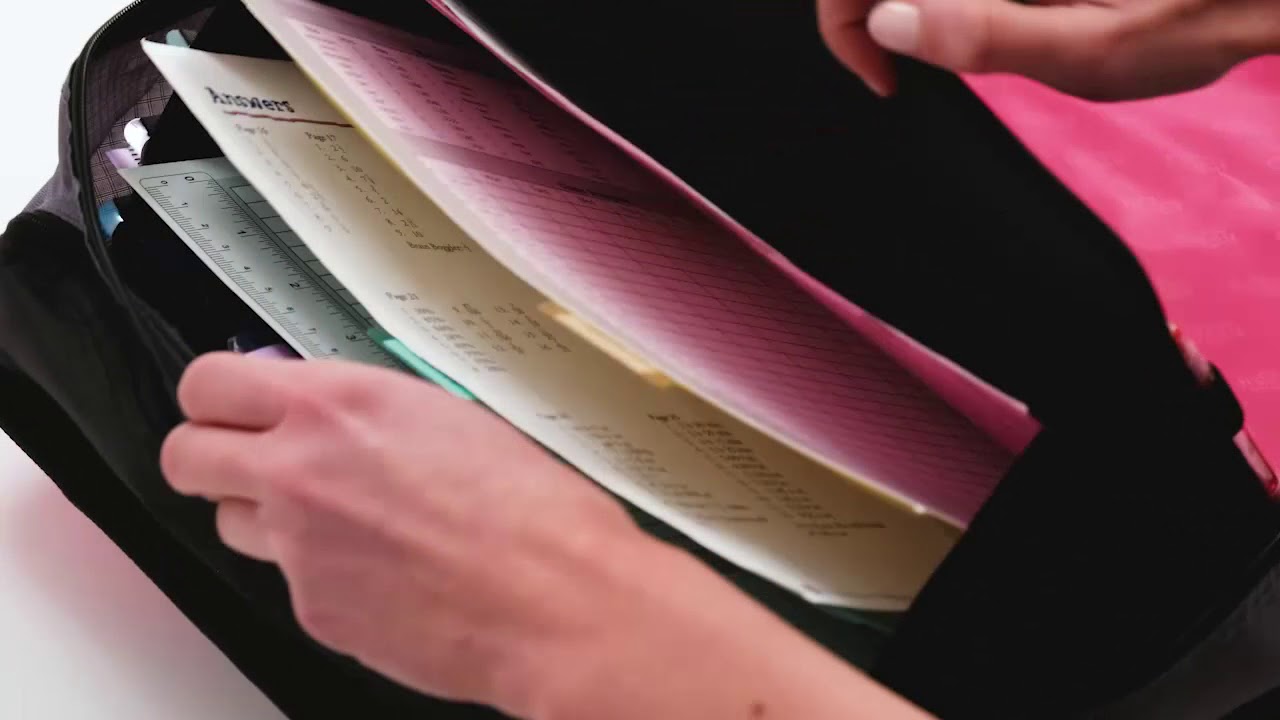 The King Sized Zip Tab Backpack Binder