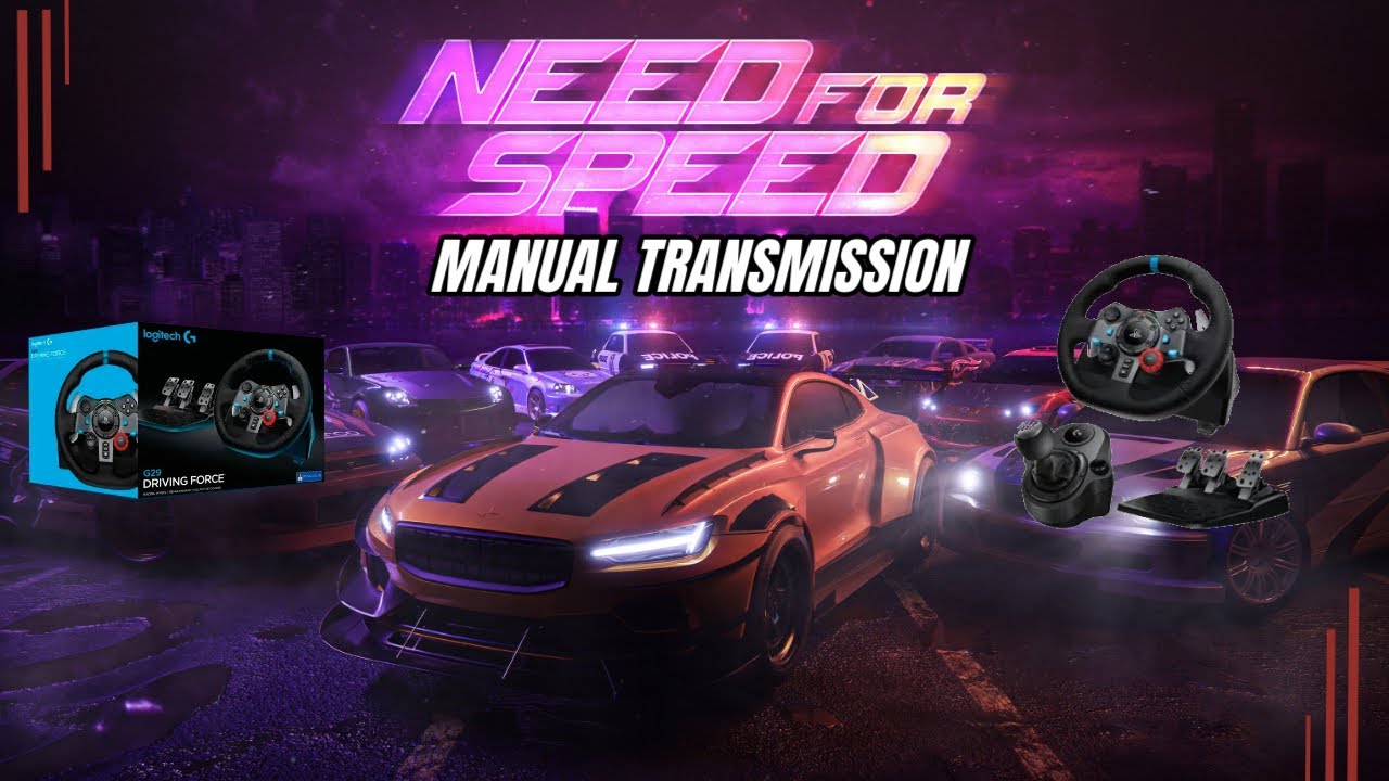 Logitech G29 Shifter With Need For Speed Heat
