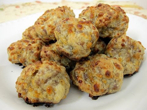 How to Make Sausage Balls, Sausage Balls Recipe, Recipe for Sausage Balls