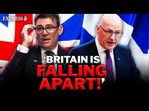 Burnham faces Scottish independence stand-off after SNP claims UK is 'FALLING APART'