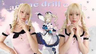 Anime Inspired Drill Curl Pigtails Hairstyle Tutorials In Under 5 Minutes