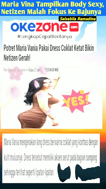Maria Vina Tampil Sexy, Netizen Malah Fokus Ke Ini #shorts