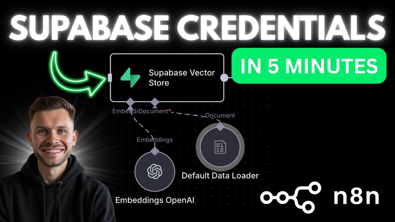 Set up Supabase Credentials in n8n in 5 minutes (For AI RAG Agents ...