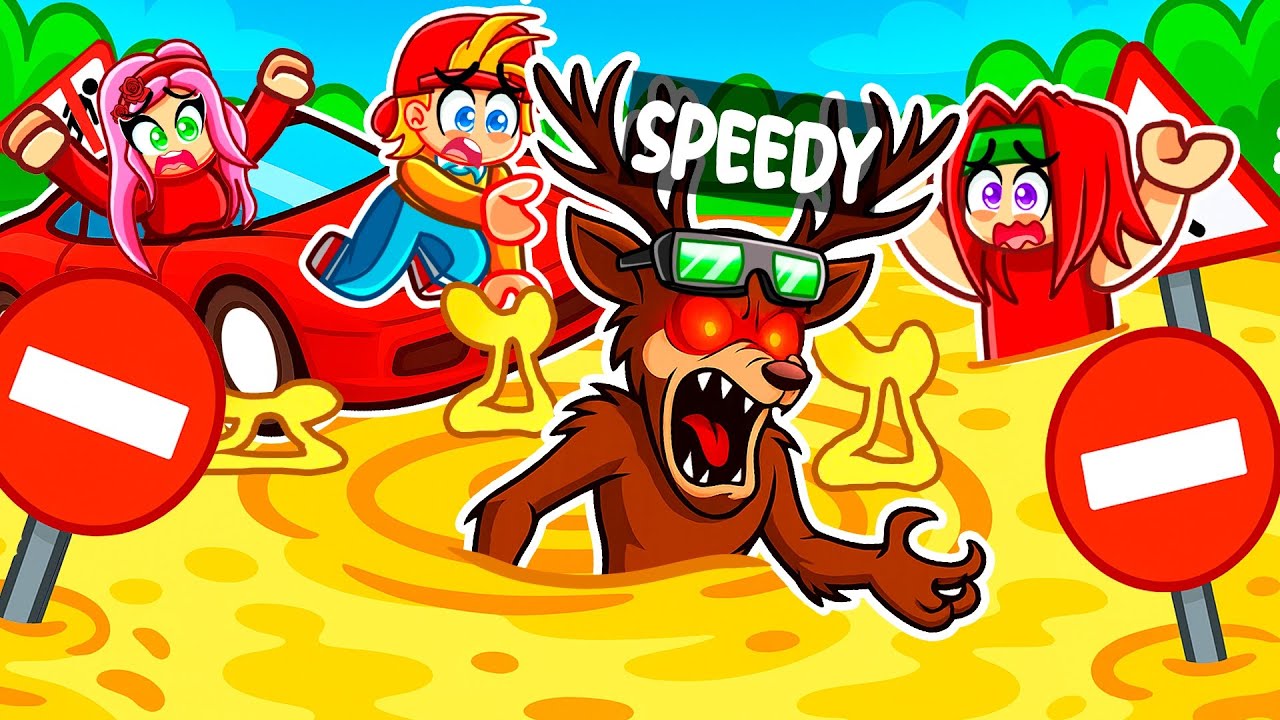 Me Converti en el CIERVO de 99 Noches en ARENAS MOVEDIZAS en Roblox!